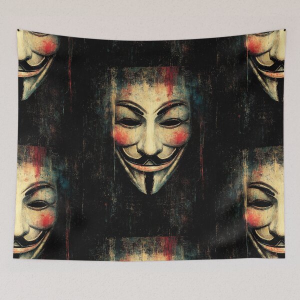 Item preview, Digital Anonymous Mask Hacker designed and sold by bapupa.