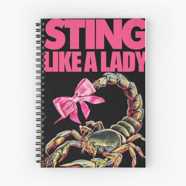 Item preview, Scorpion Strike Sting Like a Lady 1970s Exploitation Poster | Retro poison designed and sold by Antik by Schulz.