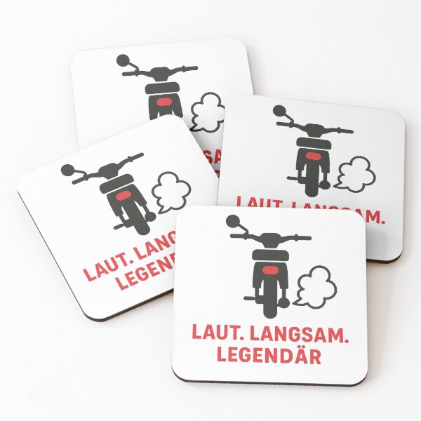 Item preview, Loud. Slow. Legendary – Cult Moped Design designed and sold by janbo93.