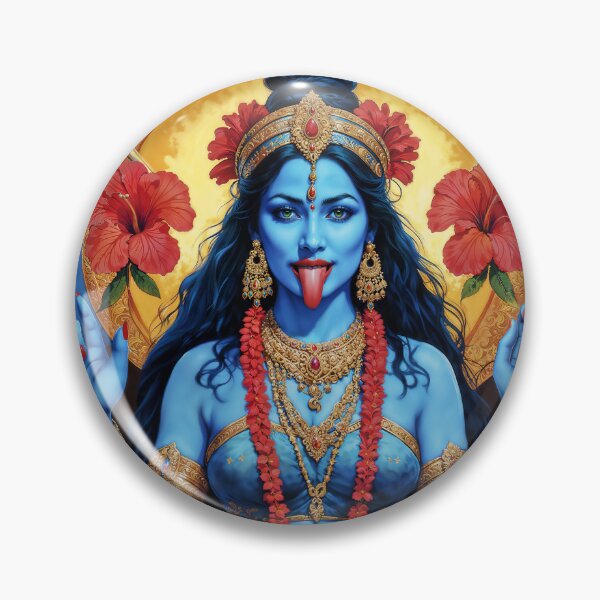 Item preview, The Red-Tongued Protectress Divine Kali designed and sold by AliceWhiteDF.