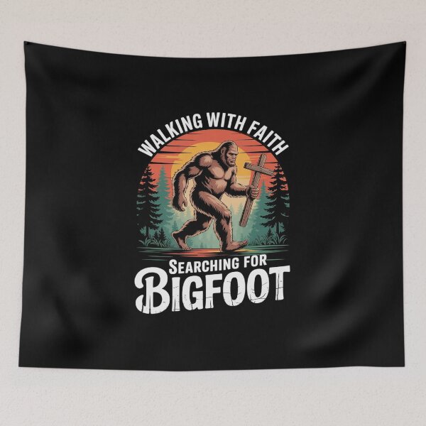 Item preview, Bigfoot For Christian Sasquatch Jesus Believer With Faith designed and sold by MicanCuteStore.