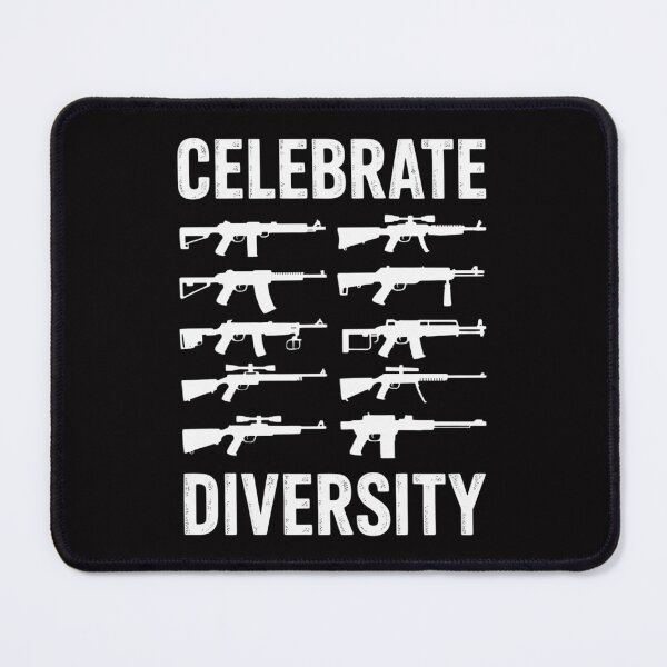 Item preview, Celebrate Diversity - 2nd Amendment Pro Gun Rights designed and sold by ConceptThena.
