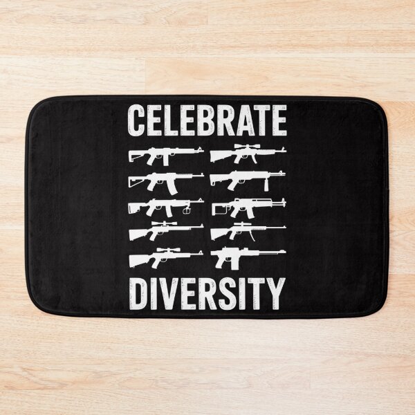 Item preview, Celebrate Diversity - 2nd Amendment Pro Gun Rights designed and sold by ConceptThena.