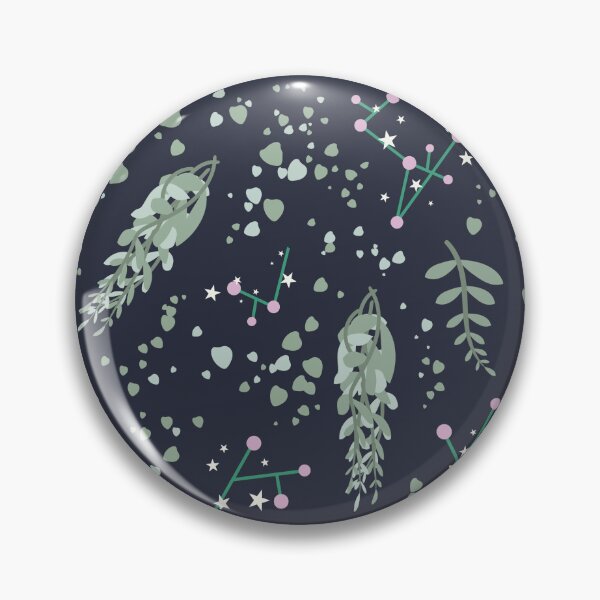 Item preview, Eucalyptus Foliage Pattern - Navy Grey designed and sold by Daniel Bevis Design.