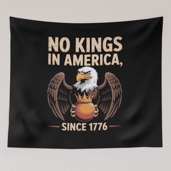 Item preview, No Kings In America Since 1776  designed and sold by Elenasriveras.