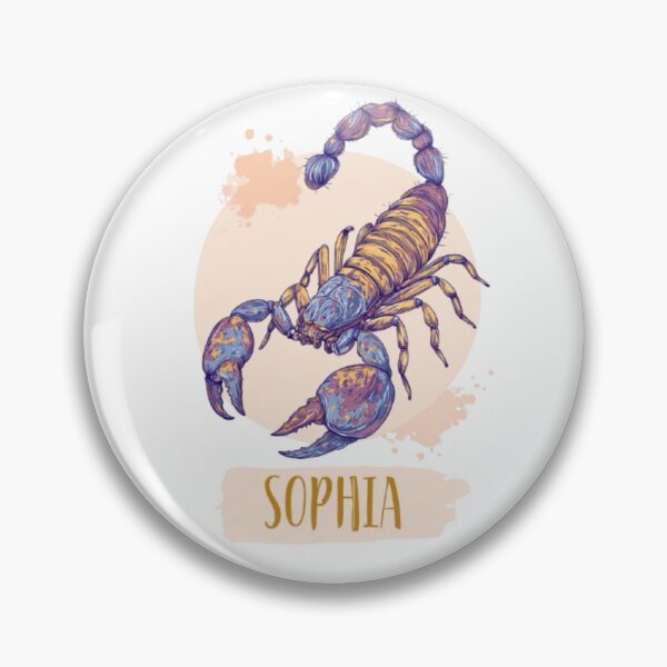 Item preview, Sophia – Scorpio Zodiac Sign designed and sold by AlexLineArt.