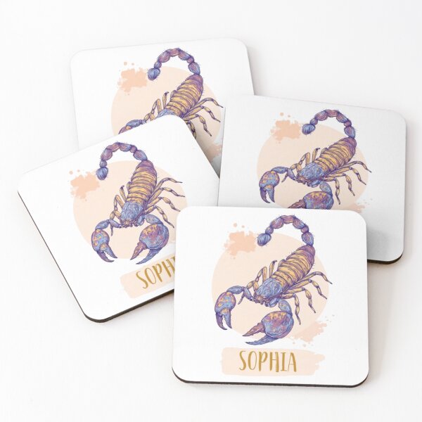 Item preview, Sophia – Scorpio Zodiac Sign designed and sold by AlexLineArt.