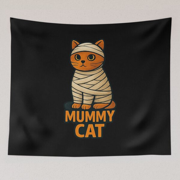 Item preview, Mummy Cat designed and sold by okiiskandarart.