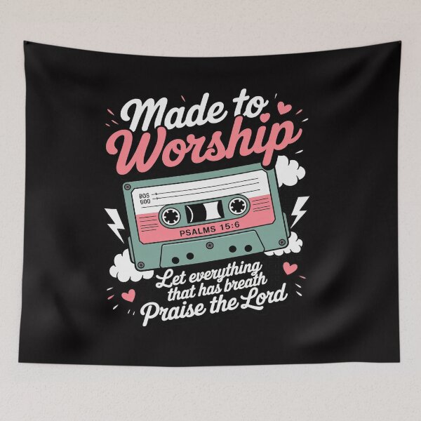 Item preview, Cassette Made to Worship Psalms 150 6 Christian Music designed and sold by CareTopping.