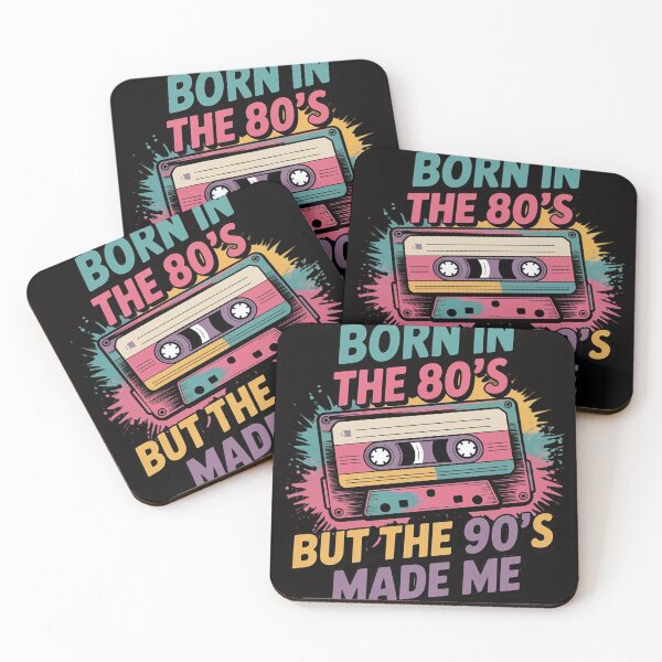 Item preview, Cassette Born In The 80s But 90s Made Me I Love 80s designed and sold by CareTopping.
