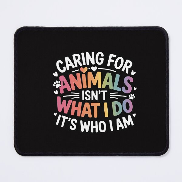 Item preview, Caring for Animals Isn't what I do It's Who animal rescue designed and sold by CareTopping.