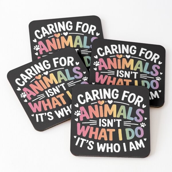 Item preview, Caring for Animals Isn't what I do It's Who animal rescue designed and sold by CareTopping.