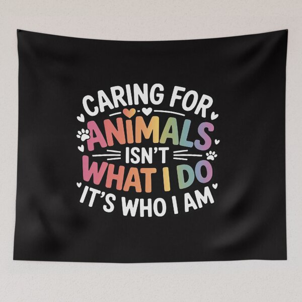 Item preview, Caring for Animals Isn't what I do It's Who animal rescue designed and sold by CareTopping.
