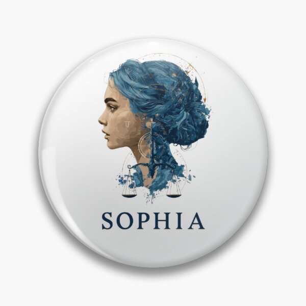 Item preview, Sophia – Libra Zodiac Sign designed and sold by AlexLineArt.