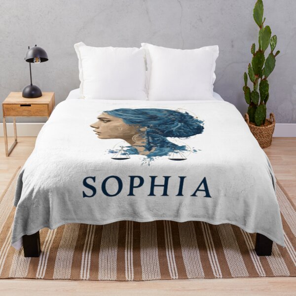 Item preview, Sophia – Libra Zodiac Sign designed and sold by AlexLineArt.