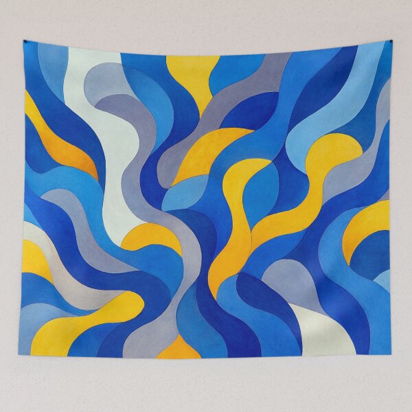 Item preview, Intertwined colors, organic dynamics designed and sold by Sigtrix.