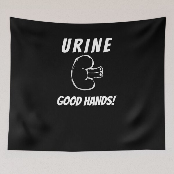 Item preview, Urine Good Hands Dialysis Technician Pun Renal Nurse T-Shirt designed and sold by LookTwice.