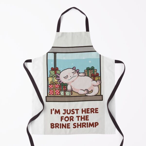Item preview, Christmas Axolotl Humor – Lazy Aquarium Pet Meme Gift designed and sold by MadeByACJ.