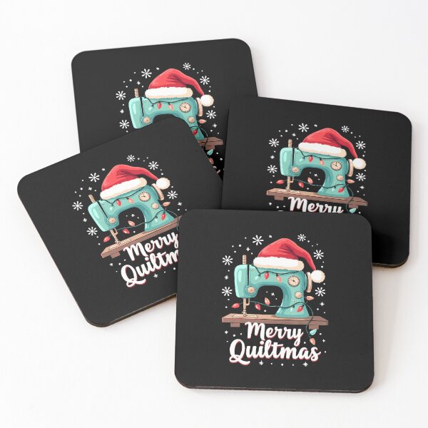 Item preview, Merry Quiltmas Sewing Machine Christmas Quilter Holiday designed and sold by AlyceLynne.