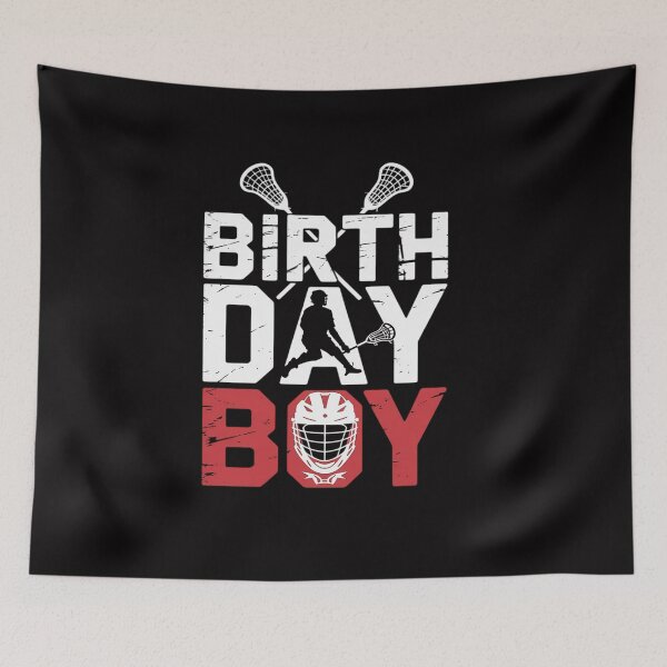Item preview, Boy Birthday Party Decorations Lacrosse LAX Sports Fans designed and sold by CareTopping.