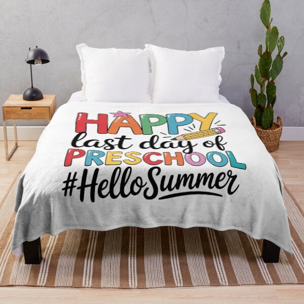 Item preview, Happy Last Day Of School Preschool Teacher Hello Summer designed and sold by JonGogue.