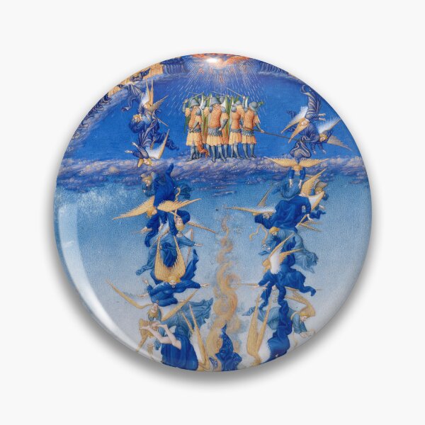 Item preview, Fall of the Rebel Angels. Miniature from the Très Riches Heures du Duc de Berry designed and sold by likiska.