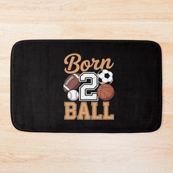 Item preview, Born 2 Ball 2nd Birthday Sports 2 Year Old Boy Second Bday designed and sold by CareTopping.