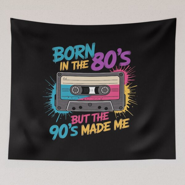 Item preview, Born in the 80s but 90s Made Me Cassette designed and sold by CareTopping.