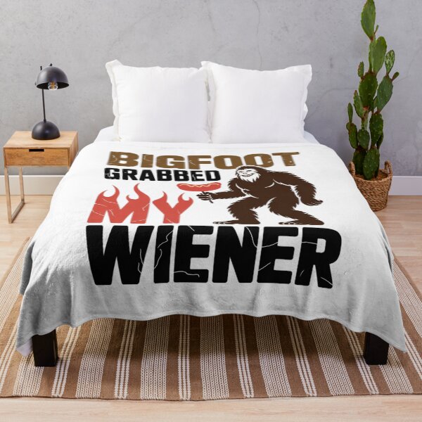Item preview, Bigfoot Grabbed My Weiner Bigfoot Grabbed My Wiener Big Foot designed and sold by lilLilaBatArt.