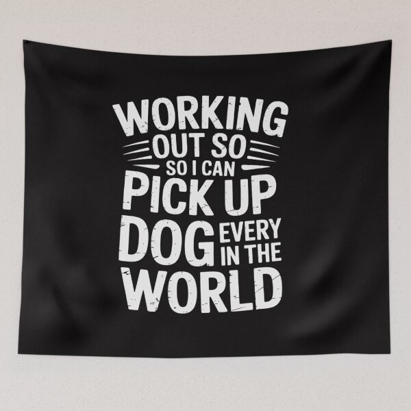 Item preview, BoredKoalas Working Out Pick Up Every Dog Gym Workout Fitness designed and sold by CareTopping.