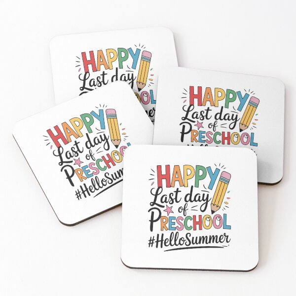 Item preview, Happy Last Day Of School Preschool Teacher Hello Summer designed and sold by JonGogue.