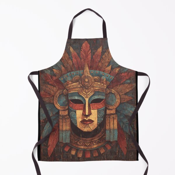 Item preview, Aztec Mask Art designed and sold by bapupa.