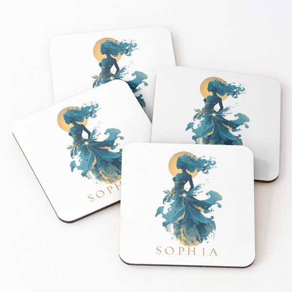 Item preview, Sophia – Virgo Zodiac Sign designed and sold by AlexLineArt.