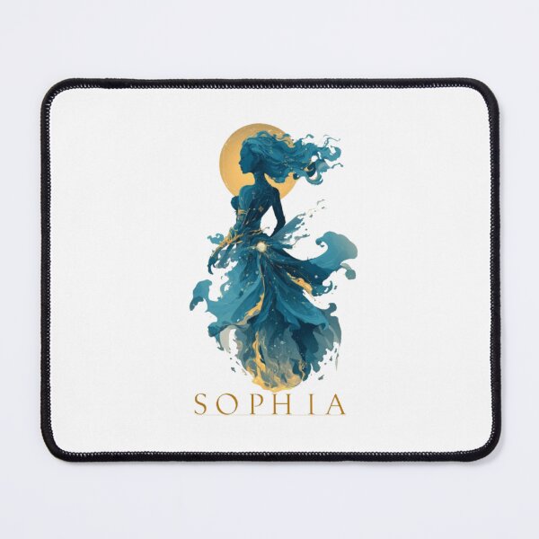 Item preview, Sophia – Virgo Zodiac Sign designed and sold by AlexLineArt.