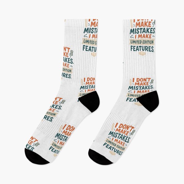 Item preview, I don't make mistakes, I make limited edition features designed and sold by Iail Ioa.