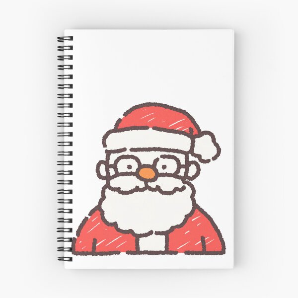 Item preview, Santa head doodle art designed and sold by xiao xuans.