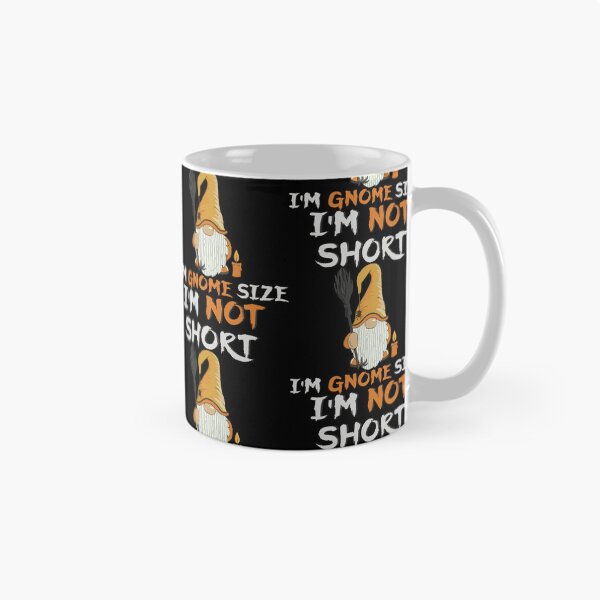 Item preview, Whimsical Gnome with Broom and Candle – “Gnome Size” Quote designed and sold by T-Chou.