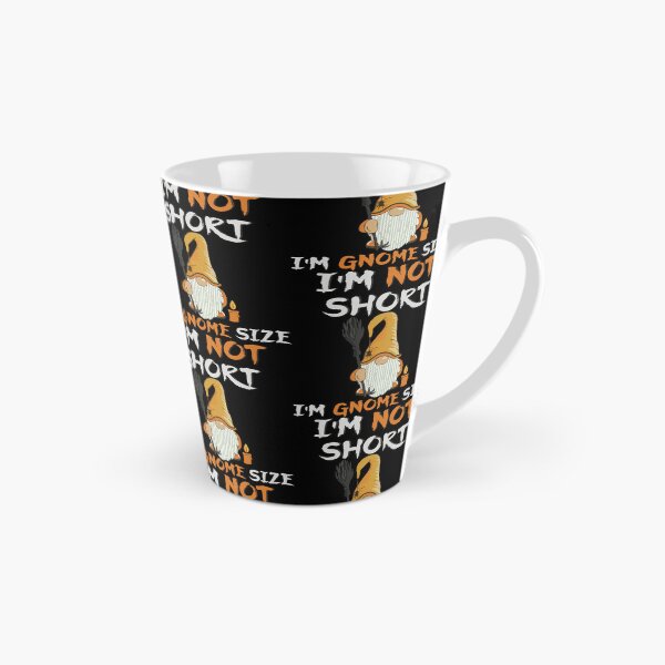 Item preview, Whimsical Gnome with Broom and Candle – “Gnome Size” Quote designed and sold by T-Chou.