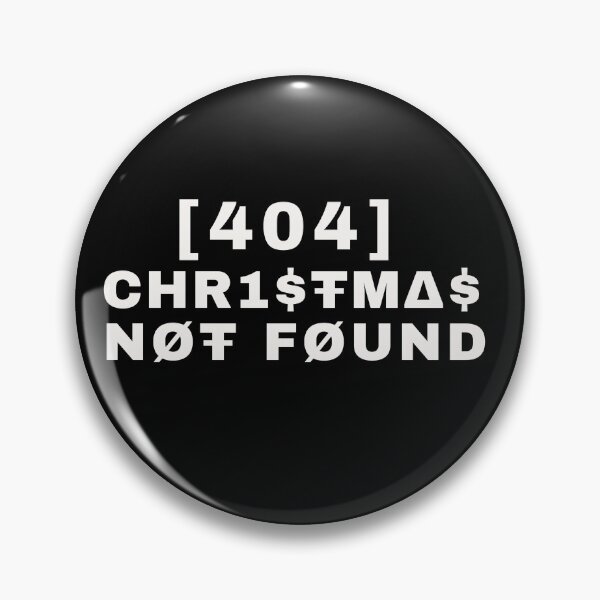 Item preview, 404 Christmas Not Found - Funny Programmer Holiday Design designed and sold by IdentityinInk.