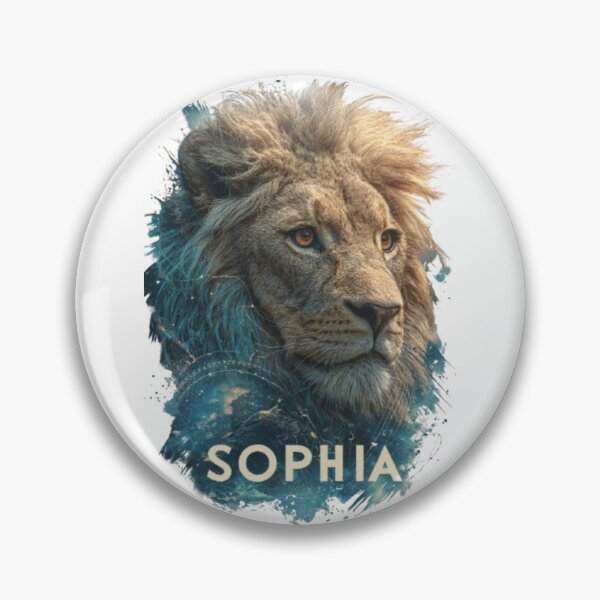 Item preview, Sophia – Leo Zodiac Sign designed and sold by AlexLineArt.
