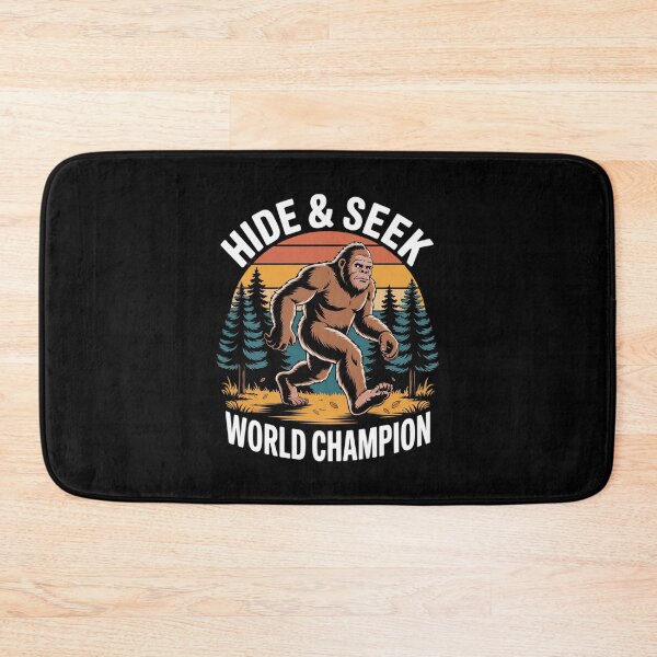 Item preview, Bigfoot Hide & Seek Champion Sasquatch designed and sold by lilLilaBatArt.