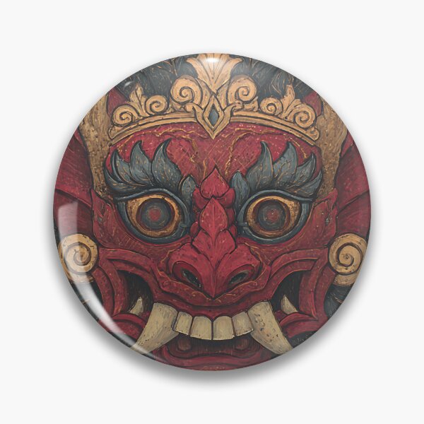 Item preview, Balinese Barong Mask Myth designed and sold by bapupa.