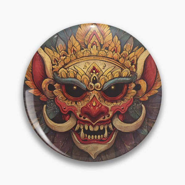 Item preview, Fierce Barong Mask designed and sold by bapupa.