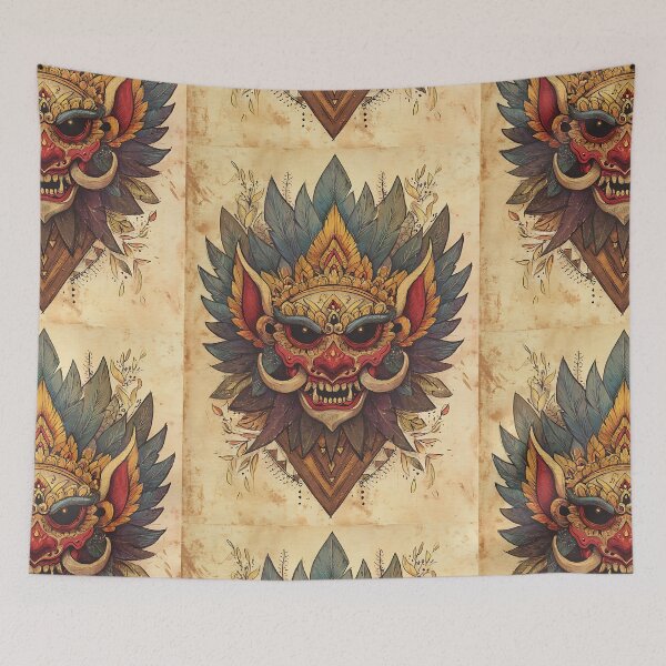 Item preview, Fierce Barong Mask designed and sold by bapupa.