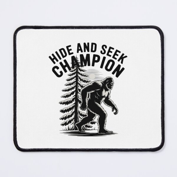 Item preview, Bigfoot Hide and Seek Champion designed and sold by lilLilaBatArt.
