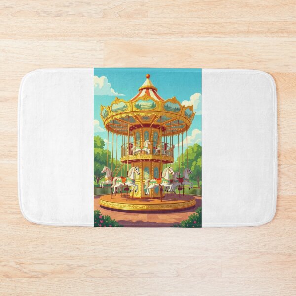 Item preview, Vintage Carousel designed and sold by ArtQueen777.