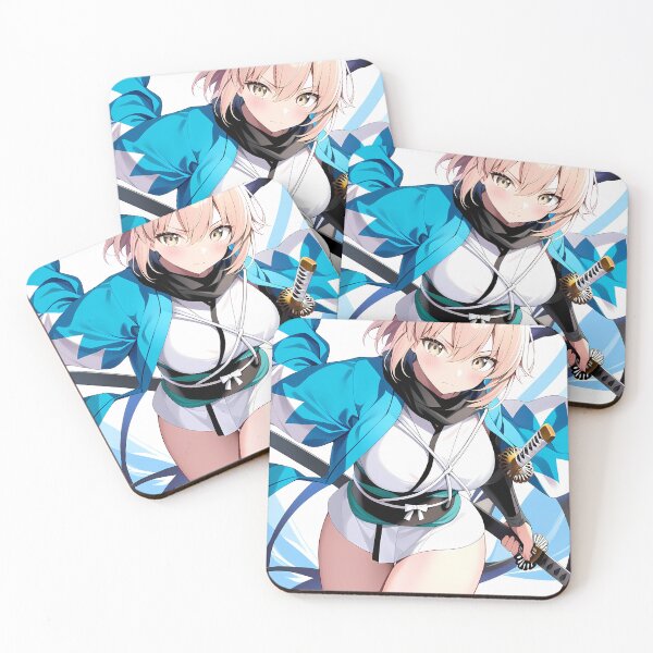 Item preview, Sakura Saber Okita Souji Fate Grand Order Anime Girl Waifu Motion Japan Blossom designed and sold by thedarvills.