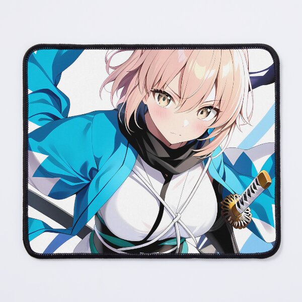 Item preview, Sakura Saber Okita Souji Fate Grand Order Anime Girl Waifu Motion Japan Blossom designed and sold by thedarvills.