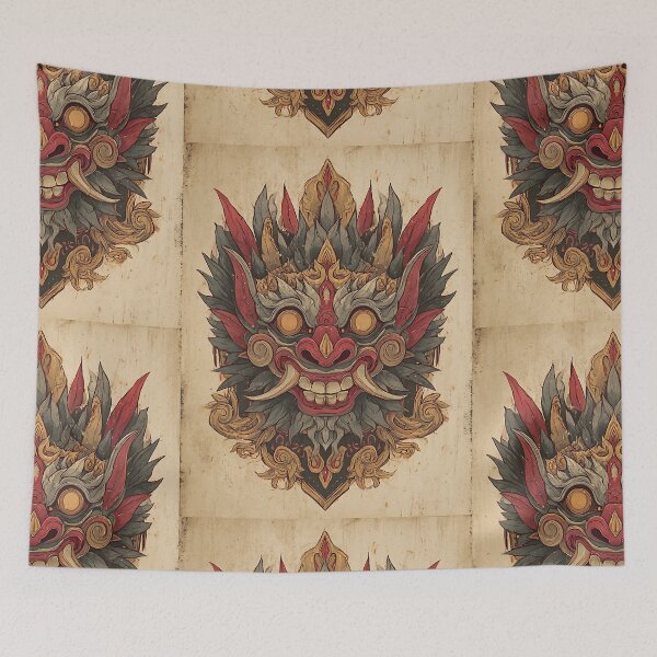 Item preview, Traditional Barong Mask Culture designed and sold by bapupa.
