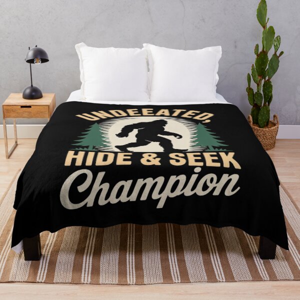 Item preview, Bigfoot Hide and Seek Champion Sasquatch Stuff Men designed and sold by lilLilaBatArt.